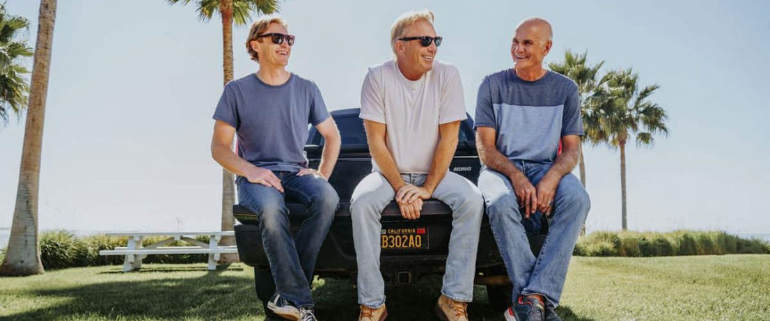 Autio Co-founders, Woody Sears, Kevin Costner, and Bill Werlin